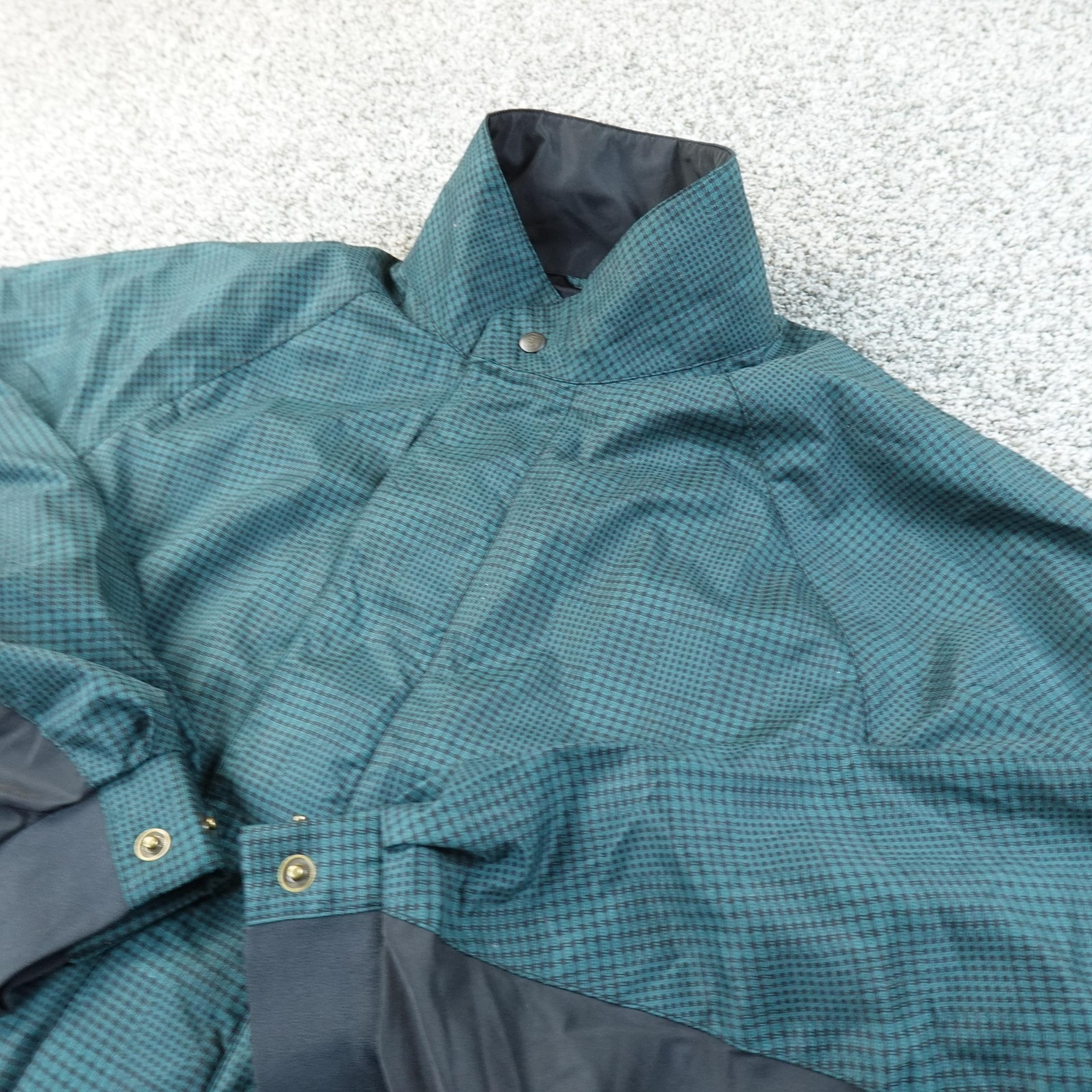 Footjoy Jacket Mens S Green Dryjoys Waterproof Golf Full Zip Windbreaker Coat
